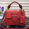 Prada Embleme Saffiano leather bag 1BN005 red HV07592Nw52