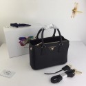 Prada Galleria Small Saffiano Leather Bag BN2316 black HV01379aj95