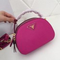 Prada Odette Saffiano leather bag 1BH123 rose HV09750DO87