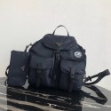 Prada Re-Nylon backpack 1BZ811 black&grey HV11373Is79