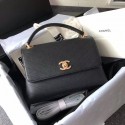Quality Chanel Flap Bag with Top Handle Original A57147 black HV01869Vu63
