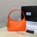 Quality Prada Re-Edition 2000 nylon mini-bag 1NE515 orange HV04744Vu63