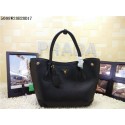 Replica 2015 Prada new model shopping bag 5008 black HV10778iF91