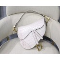 Replica Best Quality Dior SADDLE SOFT CALFSKIN BAG C9045 white HV11070Rf83