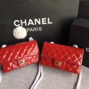 Replica Chanel Classic Flap Bag original Patent Leather 1117 red HV06616BB13
