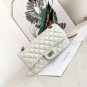 Replica Chanel classic handbag Iridescent Calfskin 30225 Light apricot HV00144HB48