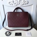 Replica Chanel Classic Top Handle Bag 92293 wine HV09461YP94
