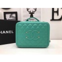 Replica Chanel Cosmetic Bag A93343 green HV04426BB13