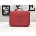 Replica Chanel Cosmetic Bag A93343 red HV02161YP94