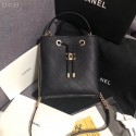 Replica Chanel drawstring bag AS0310 black HV01011XB19