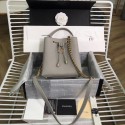 Replica Chanel drawstring bag AS0310 grey HV05805KG80