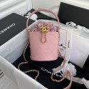 Replica Chanel drawstring bag Lambskin & Gold Metal AS6695 pink HV08135ec82