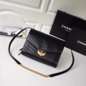 Replica Chanel Flap Bag Original Calfskin & Gold-Tone Metal A57492 black HV00091BB13