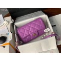 Replica Chanel flap Imitation Pearls bag AS1436 Lavender HV03988Ye83