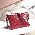 Replica Chanel Gabrielle Calf leather Shoulder Bag 1010B red HV00445Sf59