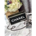 Replica Chanel Minaudiere Resin & Silver-Tone Metal A94670 Black HV00897Ix66