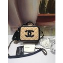 Replica Chanel mini Vanity Case Original A93342 apricot HV05322ij65