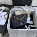Replica Chanel Original Lather Flap Bag AS36555 black HV02041nB47