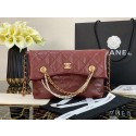 Replica Chanel Original shopping bag AS2213 Burgundy HV04933ED66