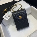 Replica Chanel Original Small classic Sheepskin Shoulder Bag AP1448 black HV07725Kg43
