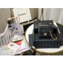 Replica Chanel Shoulder Bag Original Leather Black 63594 Gold HV02078UD97