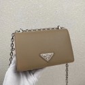 Replica Cheap Prada Saffiano leather mini shoulder bag 2BD032 apricot HV00070QC68