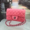 Replica Designer Chanel 2.55 Series Classic Flap Bag velvet CFC1117 pink HV01815Bb80