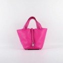 Replica Designer Hermes Picotin 18cm Bags togo Leather 8615 rose HV04005Bb80