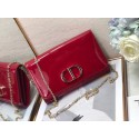Replica Dior leather Clutch bag M9205 red HV05934aG44