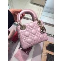 Replica Dior Original Sheepskin Leather tote Bag M673 pink HV07931Xe44