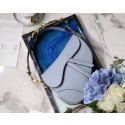 Replica Dior SADDLE-TAS VAN KALFSLEER M0446C light blue HV01970Ac56