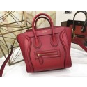 Replica Fashion Celine NANO MINI Tote Bag A3560 red HV04675yI43