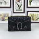 Replica Gucci Dionysus Canvas Shoulder Bag B400249 black HV00212ij65