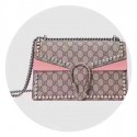 Replica Gucci Dionysus Canvas Shoulder Bag B400249 pink HV03979CQ60