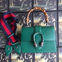 Replica Gucci Dionysus small top handle bag 523367 green HV02917BJ25
