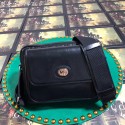 Replica Gucci GG Original Leather Messenger Bag 574760 black HV00338Ye83
