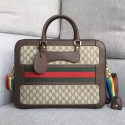 Replica Gucci GG Supreme Canvas tote bag 484663 brown HV08540Ac56
