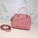 Replica Gucci Signature Leather tote Bag 449654 pink HV05654rH96