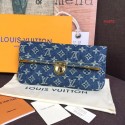 Replica Louis Vuitton Denim Clutch bag M44472 blue HV07629CQ60