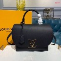 Replica Louis Vuitton Volta Mocaccino Original Leather M53771 Black HV00275cK54