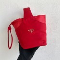 Replica Prada Re-Edition nylon Tote bag 1N1420 red HV10091XB19