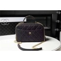 Replica Top Chanel Flap Tote Bag 91907 black HV06004ll80