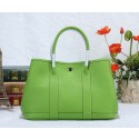 Top Hermes Garden Party Bag togo Leather H30 green HV04820eo14