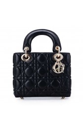 2014 Dior Original leather 44552 black gold chain HV06911su78