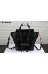 2015 Celine classic nubuck leather with plain weave 3308 black HV04940zd34