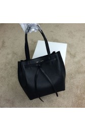 2015 Celine new model litchi grain shopping bag 2208 black HV00803CD62