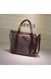 2017 gucci original fabric top handle medium bag 387603 coffee HV02098Oq54