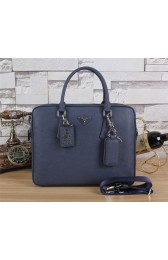 AAA 1:1 Prada winter best-selling model original leather F003 blue HV01511vi59
