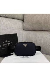 AAA Replica Prada Re-Edition nylon Pocket 82033 black HV05221cf50