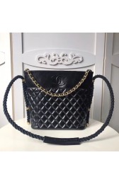 AAAAA Chanel hobo handbag AS0076 black HV11521Qa67